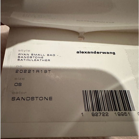 AlexanderWang Ryan Satin bag in sandstone - Picture 4 of 4